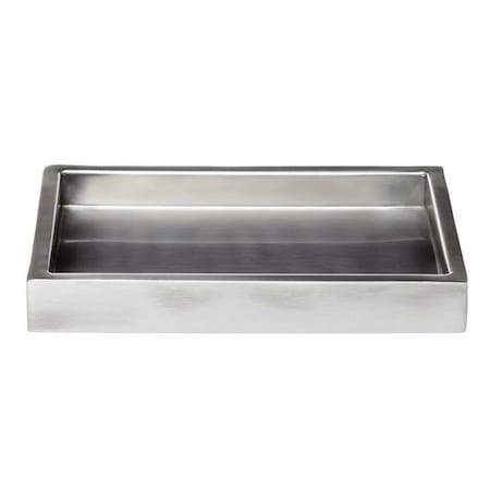 Nu Steel NuSteel CHC10H Chic Stainless Steel Amenity Tray CHC10H